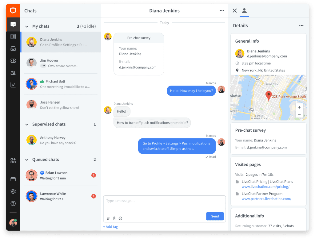 LiveChat_Chats - Seahawk
